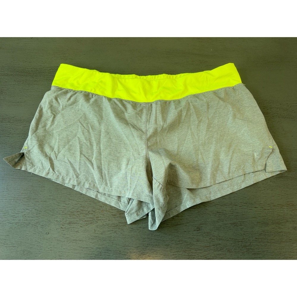 gray green DANSKIN NOW plus size running short XXL